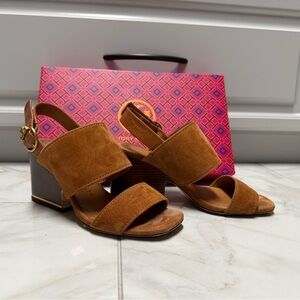 Tory Burch Suede Sandals